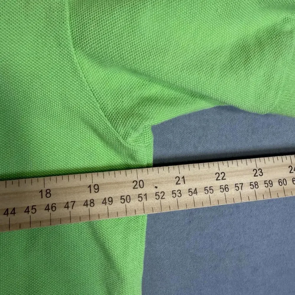 Polo Ralph Lauren Polo Shirt Mens Small Green Classic Green Pony Logo Vintage